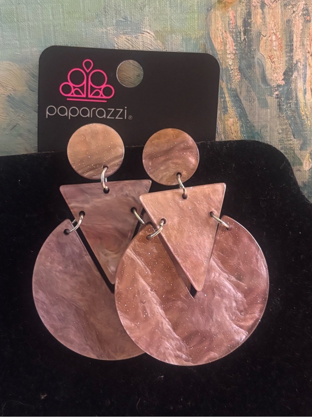 paparazzi Silver Spiral Stud Earrings